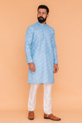 MLS CHIKANKARI KURTA PAJAMA