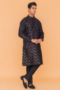 MLS EMBROIDERED KURTA PAJAMA