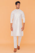 MLS EMBROIDERED KURTA PAJAMA