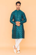 MLS EMBROIDERED KURTA PAJAMA