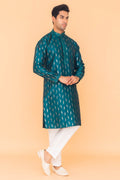 MLS EMBROIDERED KURTA PAJAMA