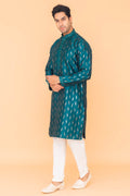 MLS EMBROIDERED KURTA PAJAMA