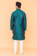 MLS EMBROIDERED KURTA PAJAMA