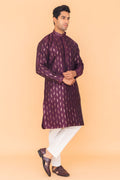 MLS EMBROIDERED KURTA PAJAMA