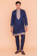 MLS EMBROIDERED KURTA PAJAMA