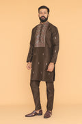 MLS EMBROIDERED KURTA PAJAMA