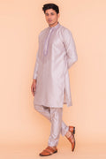 MLS EMBROIDERED KURTA PAJAMA