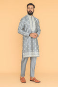 MLS EMBROIDERED KURTA PAJAMA