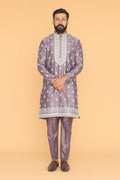 MLS EMBROIDERED KURTA PAJAMA