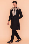 MLS EMBROIDERED KURTA PAJAMA