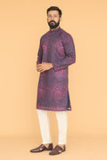 MLS EMBROIDERED KURTA PAJAMA