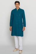 MLS CHIKANKARI KURTA PAJAMA