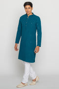 MLS CHIKANKARI KURTA PAJAMA