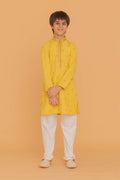 MLS KIDS EMBROIDERED KURTA PAJAMA