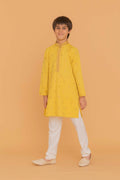 MLS KIDS EMBROIDERED KURTA PAJAMA