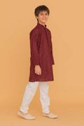 MLS KIDS CHIKANKARI KURTA PAJAMA