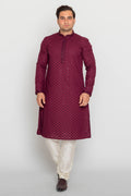 MLS CHIKANKARI KURTA PAJAMA