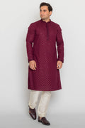 MLS CHIKANKARI KURTA PAJAMA