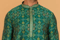 MLS EMBROIDERED KURTA PAJAMA