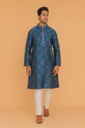 MLS EMBROIDERED KURTA PAJAMA