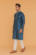 MLS EMBROIDERED KURTA PAJAMA