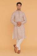 MLS EMBROIDERED KURTA PAJAMA