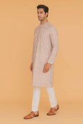 MLS EMBROIDERED KURTA PAJAMA