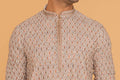 MLS EMBROIDERED KURTA PAJAMA