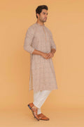 MLS EMBROIDERED KURTA PAJAMA