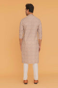 MLS EMBROIDERED KURTA PAJAMA