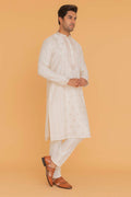 MLS EMBROIDERED KURTA PAJAMA