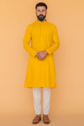 MLS EMBROIDERED KURTA PAJAMA