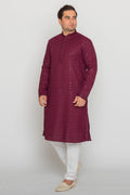 MLS CHIKANKARI KURTA PAJAMA