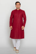 MLS CHIKANKARI KURTA PAJAMA