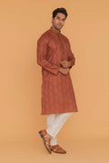 MLS PRINTED KURTA PAJAMA