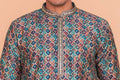 MLS PRINTED KURTA PAJAMA