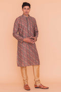 MLS PRINTED KURTA PAJAMA