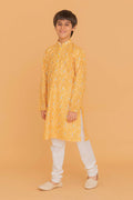 MLS KIDS PRINTED KURTA PAJAMA