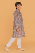 MLS KIDS PRINTED KURTA PAJAMA