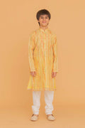 MLS KIDS EMBROIDERED KURTA PAJAMA