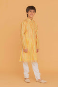 MLS KIDS EMBROIDERED KURTA PAJAMA