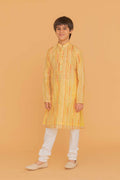 MLS KIDS EMBROIDERED KURTA PAJAMA