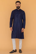 MLS CHIKANKARI KURTA PAJAMA