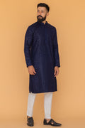 MLS CHIKANKARI KURTA PAJAMA