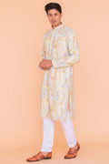 MLS CHIKANKARI KURTA PAJAMA