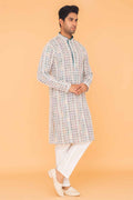 MLS PRINTED KURTA PAJAMA