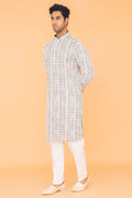 MLS PRINTED KURTA PAJAMA