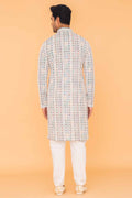 MLS PRINTED KURTA PAJAMA