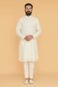 MLS EMBROIDERED KURTA PAJAMA