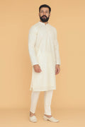 MLS EMBROIDERED KURTA PAJAMA